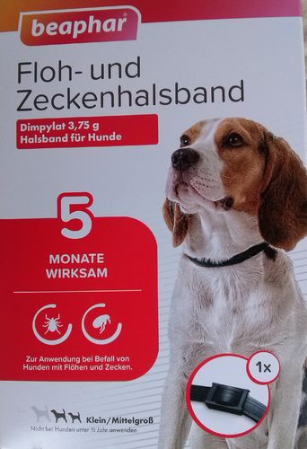 Flohhalsband Zeckenhalsband Beaphar Hund